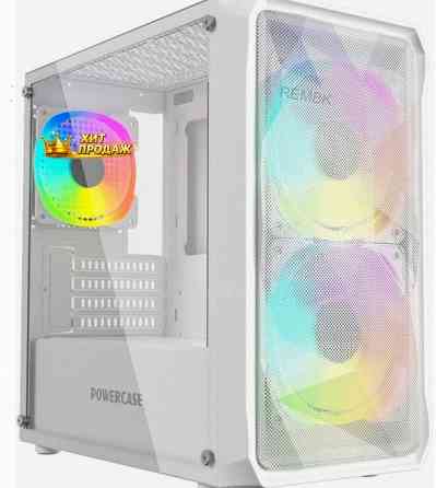 Корпус Powercase Mistral Micro a3w Argb, Tempered Glass, 2x 140mm Argb Pwm+1x 120mm Argb - арт:5032 Макеевка
