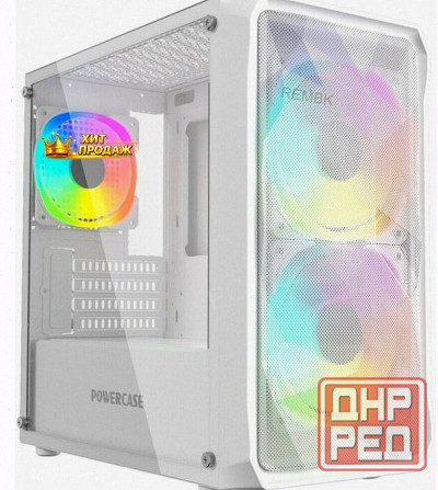 Корпус Powercase Mistral Micro a3w Argb, Tempered Glass, 2x 140mm Argb Pwm+1x 120mm Argb - арт:5032 Макеевка - изображение 1