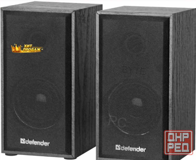 Колонки Defender Spk-240 2.0 Black (2x3 вт, Usb Пит, Раз. д. Науш.) 65224 - арт:9744 Макеевка - изображение 1