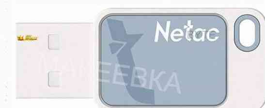 Флешка 32gb Netac ua31 Blue Usb 2.0 (nt03ua31n-032g-20bl) - арт:7603 Макеевка
