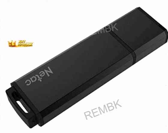 Накопитель Usb 2.0 64гб Netac u351 (nt03u351n-064g-20bk), Черный - арт:8169 Макеевка