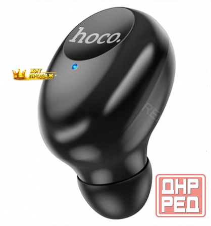 Беспроводная Bluetooth-гарнитура Hoco e64 Mini, Черный - арт:5564 Макеевка - изображение 1
