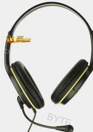 Компьютерная Гарнитура Genius hs-400a, Черный/зеленый - арт:5696 Макеевка