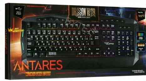 Клавиатура Qumo Antares k60, Игровая, Проводная, Мембранная, 114 Клавиш, Usb, Подсв, чёрн - арт:8064 Макеевка