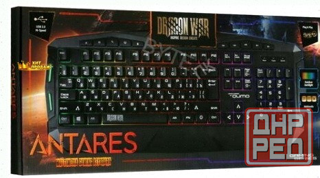 Клавиатура Qumo Antares k60, Игровая, Проводная, Мембранная, 114 Клавиш, Usb, Подсв, чёрн - арт:8064 Макеевка - изображение 2