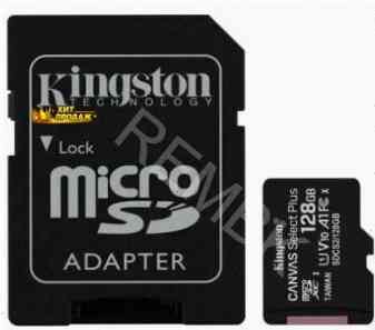 Карта Памяти 128gb Kingston Sdcs2/128gb Microsdxc Class 10 Uhs-i, sd Adapter - арт:3385 Макеевка