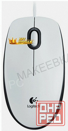 Мышь Проводная Logitech b100 910-003360, 800dpi, Белый - арт:7009 Макеевка - изображение 1