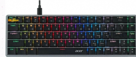 Игровая Клавиатура Acer Okw302 Механическая Led (zl. Kbdcc.01c) - арт:4244 Макеевка