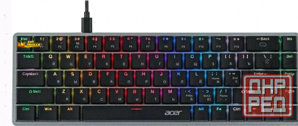 Игровая Клавиатура Acer Okw302 Механическая Led (zl. Kbdcc.01c) - арт:4244 Макеевка - изображение 1