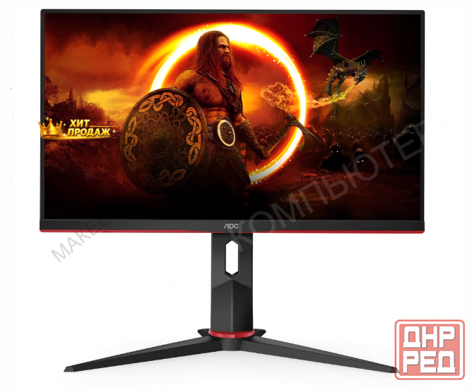 Монитор 23.8 " Aoc 24g2spu Ips 165гц, Черный - арт:1662 Макеевка - изображение 1