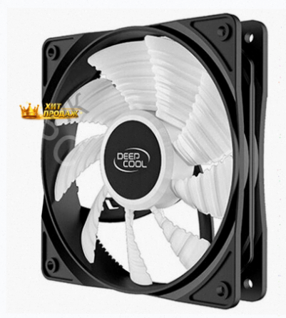 Вентилятор Для Корпуса Deepcool rf120w 120x120x25мм White - арт:9502 Макеевка