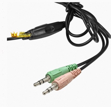 Наушники Exegate ex295315rus Полноразмерные Наушники с Микрофоном Гарнитура Office hs-130 - арт:8539 Макеевка