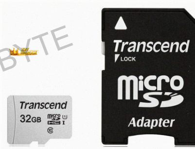 Карта Памяти 32gb Transcend ts32gusd300s-a Microsdhc Class 10 u1 300s + Адаптер - арт:3890 Макеевка