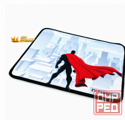 Коврик д/мыши Гарнизон Gmp-145 25х20х0,3см, Супергерой, Ткань+рез(18068) 1918413 - арт:2633 Макеевка - изображение 1