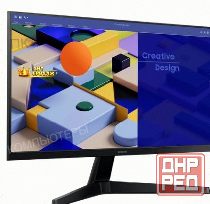 Монитор 27 " Samsung ls27c312eaixci ( Ips/ Full hd/ 75гц ) - арт:2037 Макеевка - изображение 1