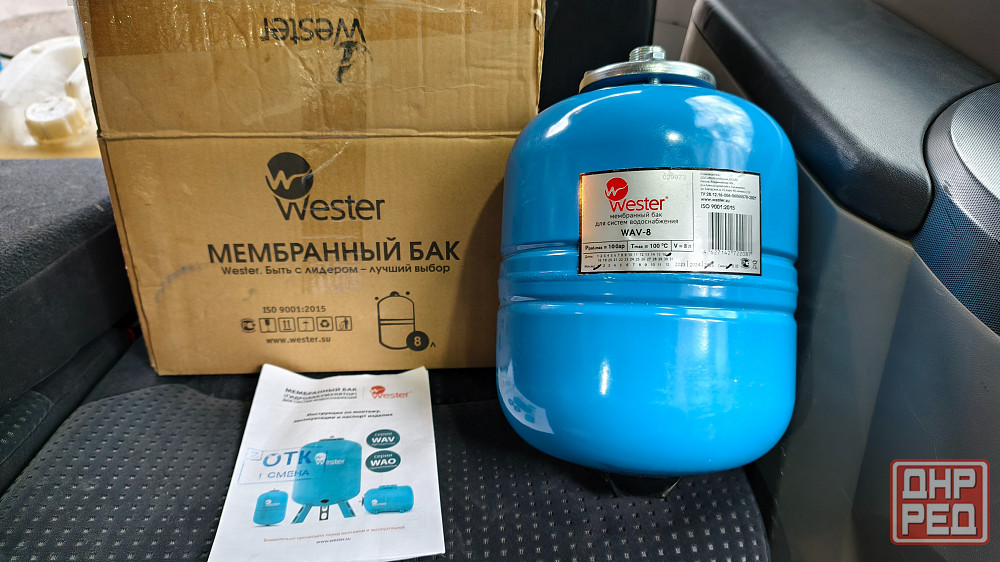 Расширительный бак Wester 8 для системы водоснабжения Макеевка - изображение 2