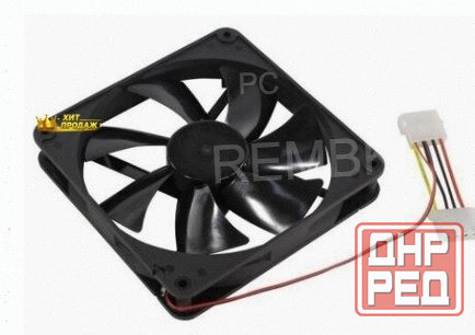 Вентилятор Для Корпуса Exegate ex08025hm 80 мм, Черный (ex283380rus) - арт:8477 Макеевка - изображение 3