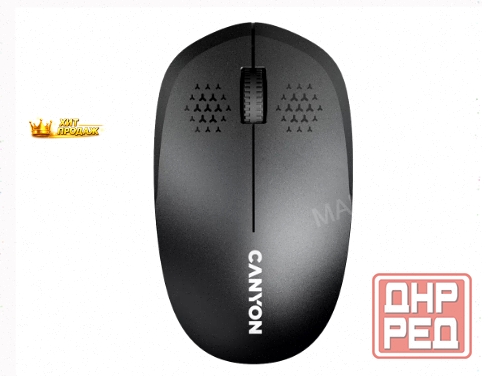 Мышь Беспроводная Canyon mw-04 1200dpi, Bluetooth, Черный Cns-cmsw04b - арт:3958 Макеевка - изображение 1