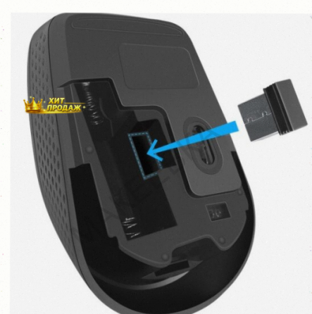 Мышь Defender Tiana mb-055 1000dpi, Черный (52055), Беспроводная - арт:5384 Макеевка