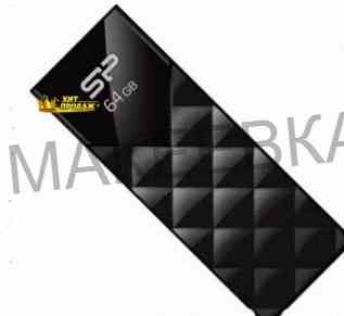 Флеш Диск Silicon Power 64 gb Ultima u03 sp064gbuf2u03v1k, Usb 2.0, Черный - арт:7893 Макеевка