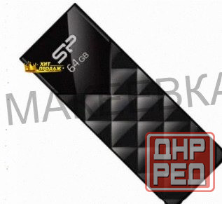 Флеш Диск Silicon Power 64 gb Ultima u03 sp064gbuf2u03v1k, Usb 2.0, Черный - арт:7893 Макеевка - изображение 1