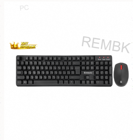 Комплект Defender Milan c-992 Silen, Usb, Черный - арт:1343 Макеевка