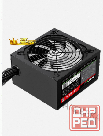 Блок Питания Atx Zircon Gti-600 80+ (черный 600w 20+4pin 4+4pin 2*6+2pin 6*sata 3*molex в - арт:1352 Макеевка - изображение 3