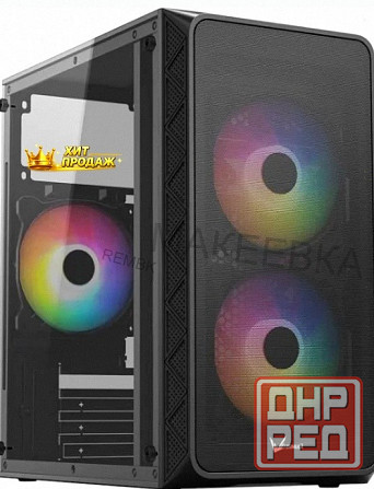 Корпус Matx Formula Air Mesh g4, Mini-tower, Без бп, Черный [air Mesh g4 b] - арт:5613 Макеевка - изображение 1