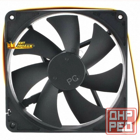 Вентилятор в Корпус Acd-f1425hl3-a 140mm, 12v-0.14a, Hydraulic, 1200rpm, 18.5db, 45.6cfm, - арт:3407 Макеевка - изображение 3