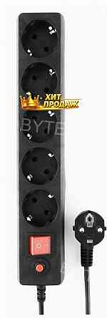 Сетевой Фильтр Гарнизон Енlb-4, 0,5 м, 5 Розеток, Черный - арт:3877 Макеевка