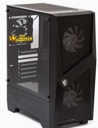 Корпус Atx Msi Mag Forge 100m Без бп чёрный - арт:7338 Макеевка