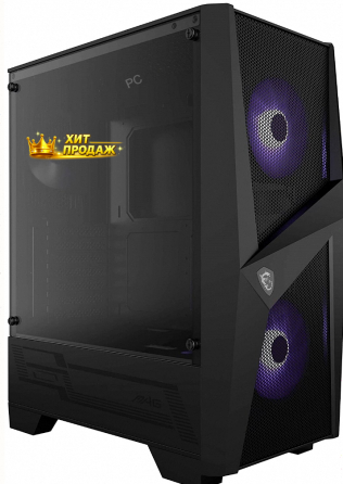 Корпус Atx Msi Mag Forge 100m Без бп чёрный - арт:7338 Макеевка