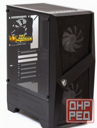 Корпус Atx Msi Mag Forge 100m Без бп чёрный - арт:7338 Макеевка - изображение 2