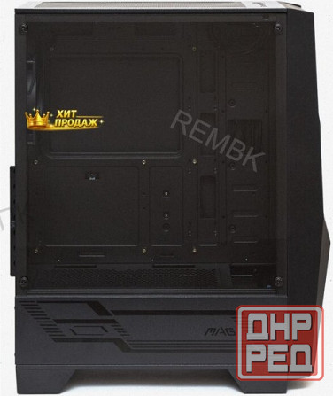 Корпус Atx Msi Mag Forge 100m Без бп чёрный - арт:7338 Макеевка - изображение 3