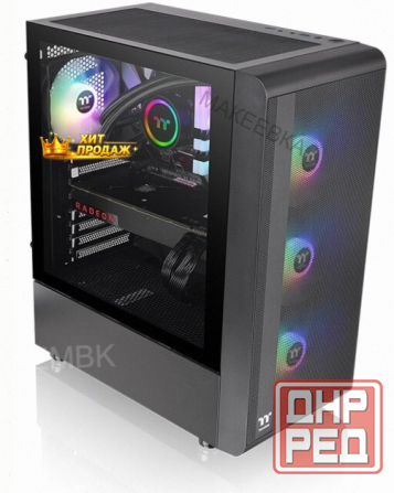 Корпус Thermaltake s200 tg Argb ca-1x2-00m1wn-00 Black - арт:3713 Макеевка - изображение 4