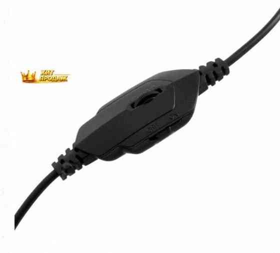 Игровые Наушники Проводные с Микрофоном Crown Micro Cmgh-101t чёрный/синий - арт:4068 Макеевка
