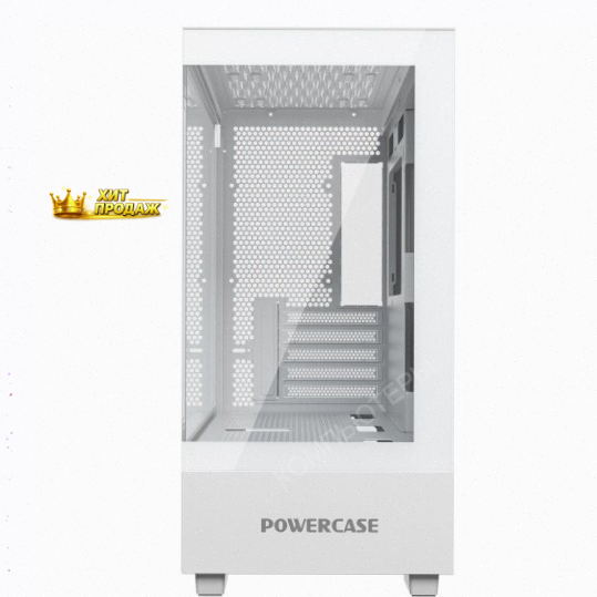 Корпус Powercase Vision Micro m, Белый (cvmmw-l0) - арт:5333 Макеевка