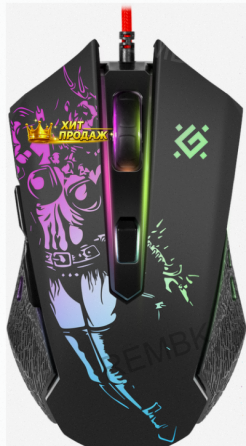 Мышь Defender Sin'sister gm-933, Черный (52933) Оптический, 7200 Dpi, Usb - арт:6477 Макеевка