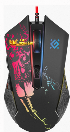 Мышь Defender Sin'sister gm-933, Черный (52933) Оптический, 7200 Dpi, Usb - арт:6477 Макеевка