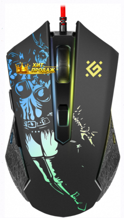 Мышь Defender Sin'sister gm-933, Черный (52933) Оптический, 7200 Dpi, Usb - арт:6477 Макеевка