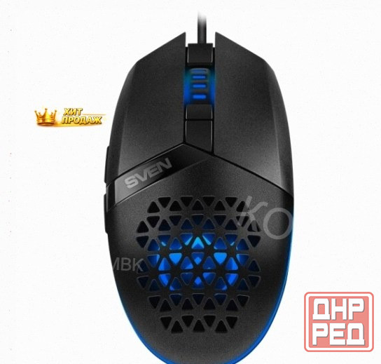 Игровая Мышь Sven rx-g735, 4000dpi, Черный, sv-021467, Проводная - арт:9112 Макеевка - изображение 1