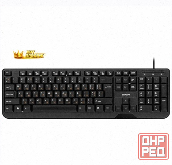 Комплект Клавиатура и Мышь Sven kb-s330c Черный (sv-017309) - арт:8053 Макеевка - изображение 2