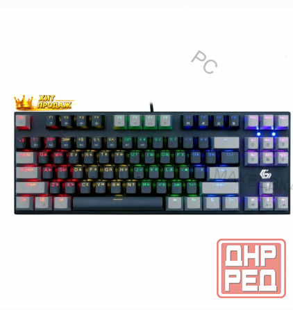 Клавиатура Игровая Механическая Gembird kb-g600-1 . - арт:3272 Макеевка - изображение 1
