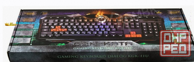 Клавиатура Dialog Gan-kata Kgk-11u, Usb, Черный Тип Подключения: Проводная, Интерфейс: Us - арт:5540 Макеевка - изображение 3