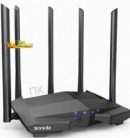 Tenda ac11 Двухдиапазонный Гигабитный wi-fi Роутер ac1200, до 300 Мбит/с на 2,4 Ггц + до - арт:3655 Макеевка
