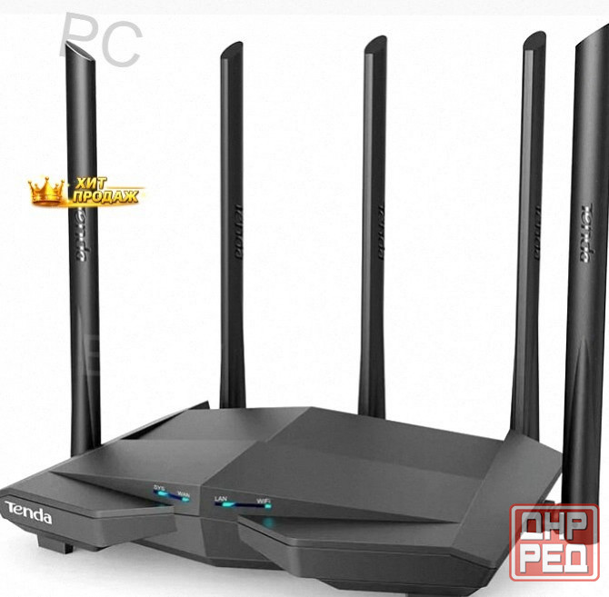 Tenda ac11 Двухдиапазонный Гигабитный wi-fi Роутер ac1200, до 300 Мбит/с на 2,4 Ггц + до - арт:3655 Макеевка - изображение 3