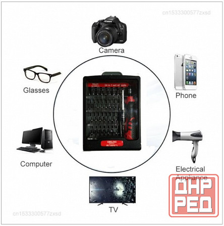 Набор отверток DELIXI ELECTRIC Донецк - изображение 6