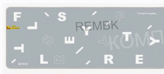 Коврик Для Мыши a4tech Fstyler fp75 Серый/белый 750x300x2мм - арт:3649 Макеевка