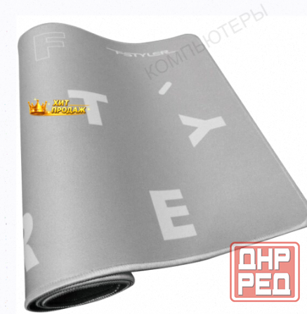 Коврик Для Мыши a4tech Fstyler fp75 Серый/белый 750x300x2мм - арт:3649 Макеевка - изображение 2