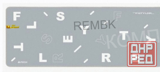 Коврик Для Мыши a4tech Fstyler fp75 Серый/белый 750x300x2мм - арт:3649 Макеевка - изображение 1